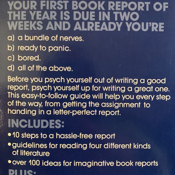 Free with purchase Guide to book reports - Picture 3 of 7